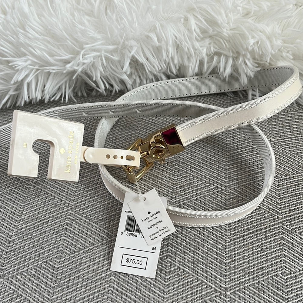 Kate Spade Cream Colored Belt